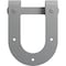 Ekena Millwork Premium Horseshoe Roller Hanger w/ Bolts for Barn Door for 1 3/4" Doors, PC Chrome GB60014R2CR - alternate 1